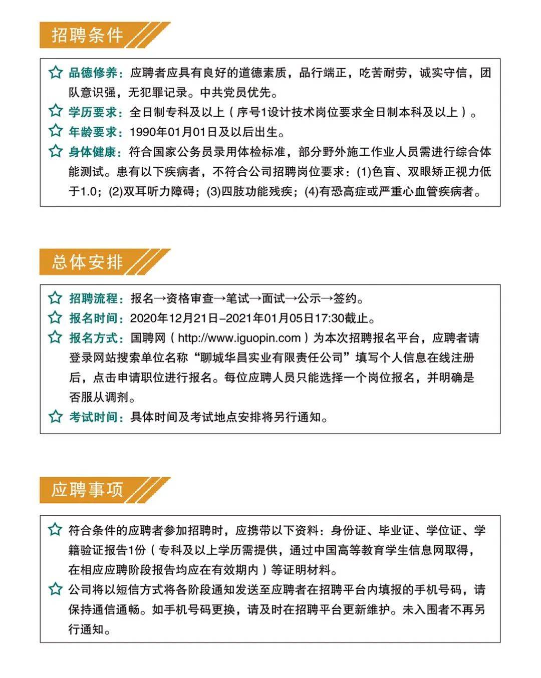 聊城最新招工信息一览